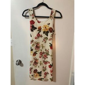 Bodycon Flower Dress